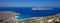 Panorama of Mediterranean shoreline