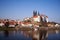 Panorama of Meissen, Germany, with the cathedral and the Albrechtsburg castle