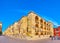 Panorama of Mezquita from Plaza del Triunfo square, Cordoba, Spain