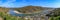 Panorama Middle Rhine Valley near Oberwesel
