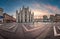 Panorama of Milan Cathedral (Duomo di Milano)