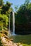 Panorama of Misol Ha waterfall near Palenque in Chiapas, Mexico