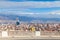 Panorama with modern buildings. Izmir city, Turkey