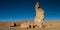 Panorama at Monjes de la Packana in the early morning light