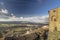 Panorama of Montepulciano seen from above