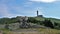 Panorama of the Monument on Mount Buzludzha, Bulgaria.