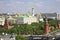 Panorama of Moscow Kremlin, view from above
