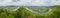 Panorama of Moselle river near PÃ¼nderich, Germany