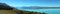 Panorama of Mount Cook and Pukaki lake