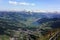 Panorama from mountain Rigi, Switzerland