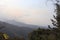 Panorama. mountain. tropical forest. hilltop