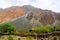 Panorama of the mountains around Gilgit river, Pakistan