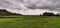 panorama of the mountains with the clouds shrouding