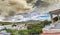 panorama of the mountains, Mijas to the right, clouds to give rain