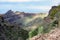 Panorama of mountains near Masca town on Tenerife island, Spain