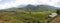 Panorama of mountains near Sapa