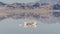 Panorama Mountains reflected in Bonnievale Salt Flats, Utah