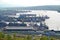 Panorama of Murmansk Commercial Seaport