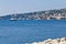 Panorama of Naples, view of Posillipo,