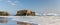 Panorama of Natural Bridges State Beach