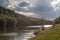 Panorama of a natural lake, on Duboki Potok jezero lake, by Barajevo, in the southern rural part of Belgrade, Serbia