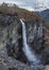 Panorama of Natural landscapes of Norway Vettisfossen waterfall