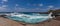 Panorama of Natural pool in Mesa del Mar, Tenerife, Canary Islands, Spain