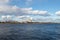 Panorama of the Neva river and the Peter and Paul fortress. Sunny April day. Saint Petersburg