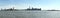 Panorama of New Jersey, New York City and Brooklyn, USA