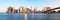 Panorama New York City skyline