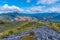 Panorama of New Zealand from Takaka hill