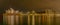 Panorama Night view of Iconic Sydney Opera House Sydney New South Wales Australia