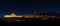 panorama nighttime view of the Basilica of San Francesco d\\\'Assisi