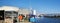 Panorama of North Shields Fish Quay and Market