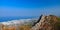 Panorama of Northen Cyprus from the top of Saint Hilarion Castle at Kirenia, Northen Cyprus