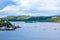 Panorama of Oban, a resort town within the Argyll and Bute council area of Scotland.