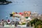 Panorama of Oban, a resort town within the Argyll and Bute council area of Scotland.