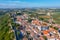 Panorama of Obidos town in Portugal