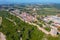 Panorama of Obidos town in Portugal