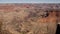 Panorama From Observation Point Of Grand Canyon National Park On Sunny Day