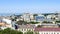 Panorama of Odessa city. View from the balcony of restaurant Oblaka