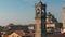 Panorama of old Bergamo, Italy. Bergamo, also called La Citt dei Mille, `The City of the Thousand`, is a city in