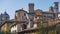 Panorama of old Bergamo, Italy. Bergamo, also called La Citt dei Mille, The City of the Thousand , is a city in Lombardy, northern
