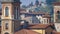 Panorama of old Bergamo, Italy. Bergamo, also called La Citt dei Mille, The City of the Thousand , is a city in Lombardy, northern