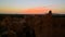 Panorama of old city Shali and mountain Dakrour, Siwa oasis at sunrise , Egypt