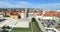 Panorama of old city of Zadar, Croatia