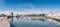 Panorama of the old harbor of La Rochelle, the French city