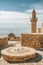 Panorama old Mardin town at sunset in southeastern Turkey.