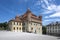 Panorama of old town of city of Lausanne, Switzerland