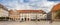 Panorama of the old town market square in Braunschweig